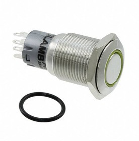 PV3F2H0SS-355, Pushbutton Switches Illuminated, Sealed Anti-vandal switch