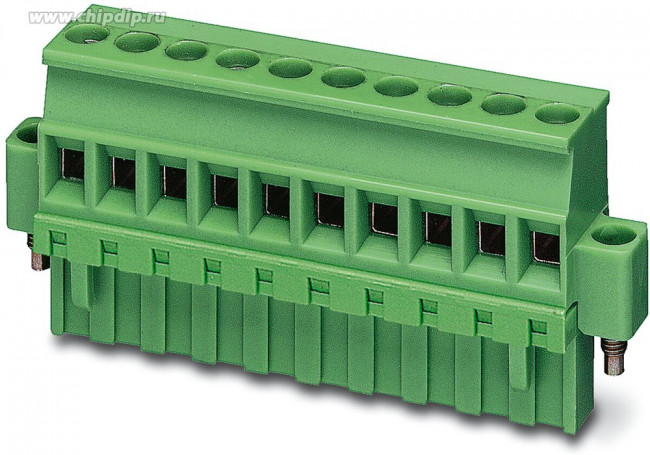 1835229, Pluggable Terminal Blocks 15 Pos 5.08mm pitch Plug 24-12 AWG Screw