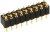 813-S1-008-10-017101, Straight Through Hole Spring Loaded Connector, 8 Contact(s), 2.54mm Pitch, 2 Row(s), Shrouded 813-S1-008-10-017101, Straight Through Hole Spring Loaded Connector, 8 Contact(s), 2.54mm Pitch, 2 Row(s), Shrouded
