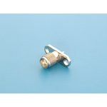 SMA-7815, Разъем SMA, гнездо, фланец 2 отверстия, пайка SMA-7815, Разъем SMA, гнездо, фланец 2 отверстия, пайка