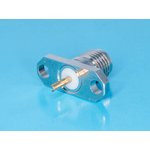 SMA-7815, Разъем SMA, гнездо, фланец 2 отверстия, пайка SMA-7815, Разъем SMA, гнездо, фланец 2 отверстия, пайка