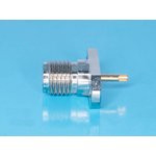 SMA-7815, Разъем SMA, гнездо, фланец 2 отверстия, пайка SMA-7815, Разъем SMA, гнездо, фланец 2 отверстия, пайка