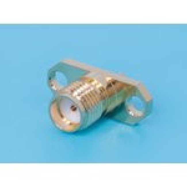 SMA-7815, Разъем SMA, гнездо, фланец 2 отверстия, пайка SMA-7815, Разъем SMA, гнездо, фланец 2 отверстия, пайка