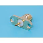 SMA-7815, Разъем SMA, гнездо, фланец 2 отверстия, пайка SMA-7815, Разъем SMA, гнездо, фланец 2 отверстия, пайка