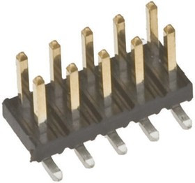 57202-G52-08LF, Minitek Series Straight Surface Mount Pin Header, 16 Contact(s), 2.0mm Pitch, 2