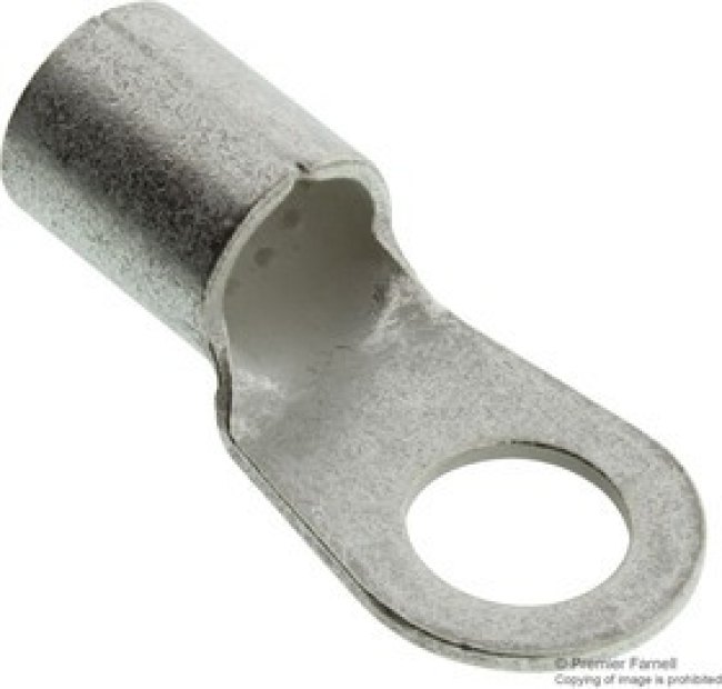 36919, TERMINAL, RING TONGUE, 1/2", 0AWG