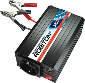 R500, DC/AC инвертор, 500Вт, вход 12В, выход 220В(преобразователь автомобильный, источник питания) R500, DC/AC инвертор, 500Вт, вход 12В, выход 220В(преобразователь автомобильный, источник питания)