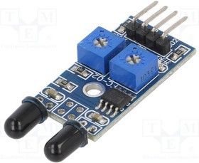 OKY3054, Датчик: пламени, инфракрасный, цифровой, 3,3-5ВDC, IC: LM393, 60° OKY3054, Датчик: пламени, инфракрасный, цифровой, 3,3-5ВDC, IC: LM393, 60°