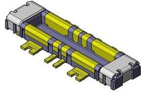 WP10-S004VA10-R15000, Board to Board &amp; Mezzanine Connectors Fine Pitch B2B 10A PWR Cont Sockt 4 sig