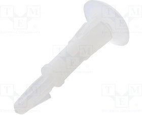 DR8G820V40623, Втулка дистанцирующая, полиамид, Дл 12,7мм, защелка / защелка