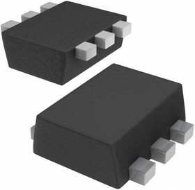PEMH4,115, Цифровые биполярные транзисторы NPN+NPN, 50 В, 0.1 А, 0.3 Вт, 10 кОм+