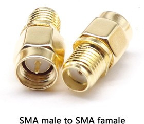 SMA(male)-SMA(female) переходник прямой. Переходник SMA(папа)-SMA(мама) прямой