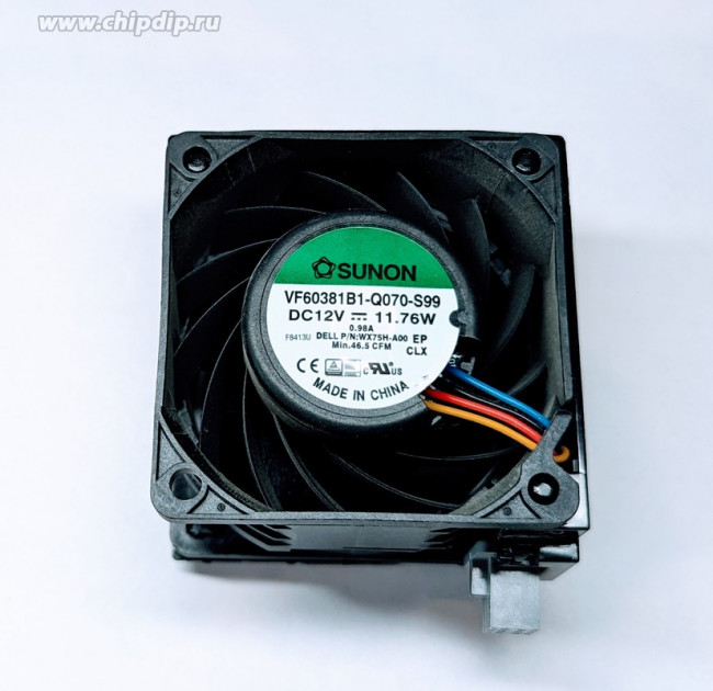 Вентилятор Sunon VF60381B1-Q070-S99 DC 12v 11.76W 60x38 4pin