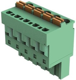 14310317102000, Pluggable Terminal Blocks 3P 300V 12A 5.08 mm pitch spring, plug