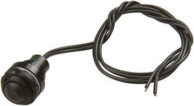 IZPR3F422, Apem Illuminated Push Button Switch, Momentary, Panel Mount, 16.2mm Cutout, SPST, 48V dc, IP67