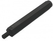 8G509V40782, Дистанцирующая стойка, шестигранная, полиамид 66, M4, M4, Дл: 55мм