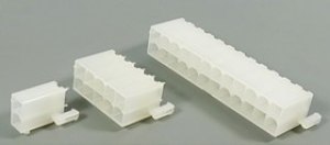 Штекер питания Mini-Fit 2-х рядный на 2 контакта, на плату; №9552 штек пит MF\2x 1\P4,2\плата\\MF-2x1S