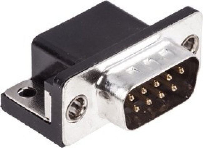 MHDD25-M-T-B-S-R, MHDD 25 Way Right Angle Through Hole D-sub Connector Plug, 2.77mm Pitch