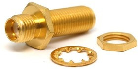 5909-1103-000, RF Adapters - In Series SMA / SMA STRAIGHT JACK/JACK FEMALE/FEMALE GOLD 5909-1103-000, RF Adapters - In Series SMA / SMA STRAIGHT JACK/JACK FEMALE/FEMALE GOLD