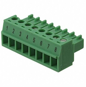 1859807, Pluggable Terminal Blocks 8 Pos 3.81mm pitch Plug 28-16 AWG Screw