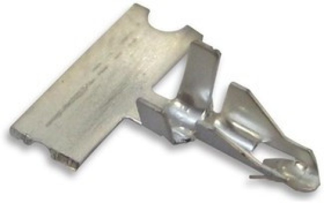 350566-7, Контакт разъема Mini-Universal MATE-N-LOK, Тип: Контакт розетки, Ток: 13 А, Напряжение: 600 В, Монтаж: Обжим, Провод AWG: 2