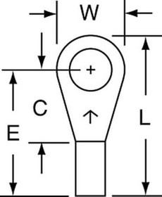 M18-10R/LK, Terminals B-01-212K L-11-10-W 76090
