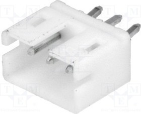 NXW-03, Гнездо, провод-плата, "папа", 2мм, PIN: 3, THT, 1А, луженые, -25-85°C