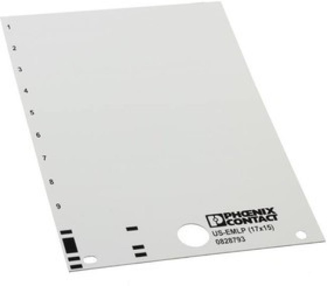 0828793, Terminal Block Tools & Accessories US-EMLP (17 x 15) 0828793, Terminal Block Tools & Accessories US-EMLP (17 x 15)