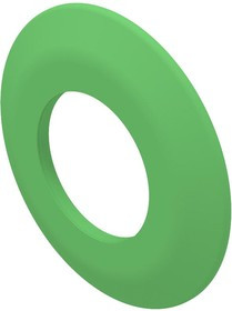 56-1500, Switch Bezel, Green, Round, EAO 56 Universal Series Pushbutton Switches