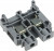 1SNA115118R1100, DIN Rail Terminal Blocks M6/8