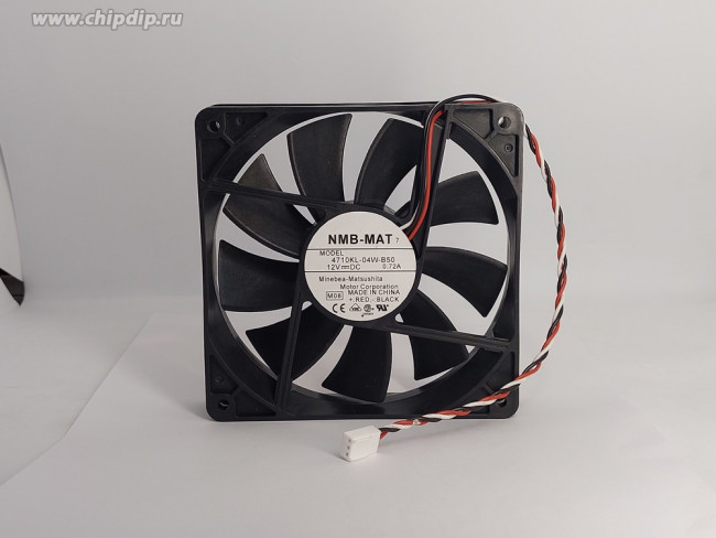 Вентилятор NMB-MAT 4710KL-04W-B50 DC12V 0.72A 120x25 3pin