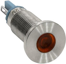 620-1104-304F, 8MM PANEL MOUNT INDICATORS, RED 29AH3006