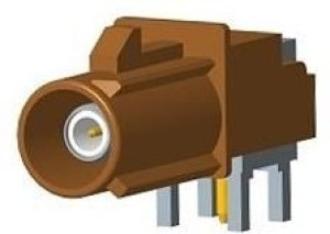 FA1-NFRP-PCB-8, RF Connectors / Coaxial Connectors R/A PCB PLUG