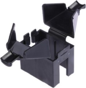TST12AH00 / 192923-5980, TSTRECT Series ABS D Sub Backshell, 12 Way TST12AH00 / 192923-5980, TSTRECT Series ABS D Sub Backshell, 12 Way