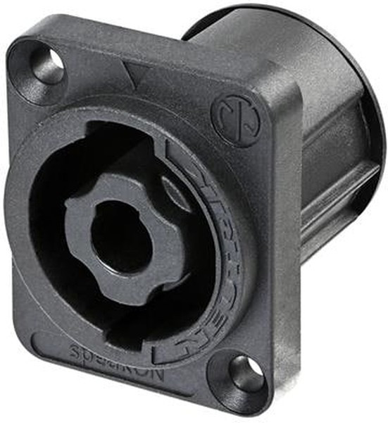 NTR-NL4MP, Гнездо, для громкоговорителей, "папа", PIN: 4, 30А, 250В NTR-NL4MP, Гнездо, для громкоговорителей, "папа", PIN: 4, 30А, 250В