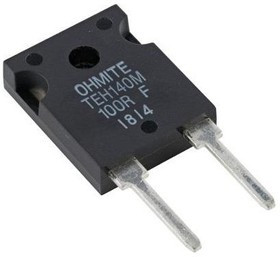 TEH140M100RFE, Thick Film Resistors - Through Hole 100 ohm 1% 140W HEATSINK RES