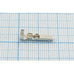 Клемма розетка, 1,5x0,8, 1-1,5мм2, латунь луженая