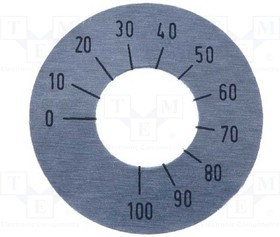 SKALA-F1, Шкала, Диапазон: 0 - 100,270°, d26мм, dотв: 10мм