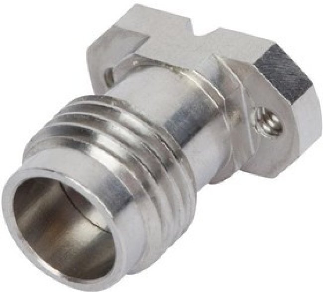 SF1621-60048, RF Connectors / Coaxial Connectors 2.4mm FEM 2-Hole (CPW/Microstrip)