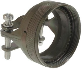 M85049/38-25W, Strain Relief Backshell 180° 25 Shell Size Cadmium Over Electroless Nickel Aluminum Non Self Lock M85049/38-25W, Strain Relief Backshell 180° 25 Shell Size Cadmium Over Electroless Nickel Aluminum Non Self Lock