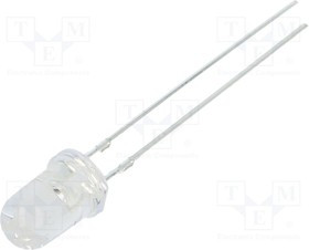 OSG3DA3131A, LED; 3mm; bluish green; 8400?10000mcd; 30°; Front: convex; 2.9?3.6V