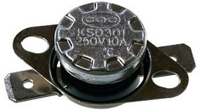 KSD-301A-75, термостат 75С 250В 10А (KSD-F01-75)