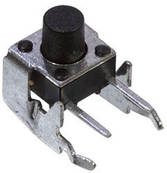 KAN0631-0701B010-42, кнопка тактовая угл. 7х7 h=5.85мм (0770HIM-130G-G)