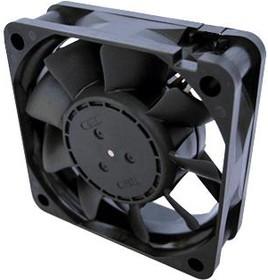06020SA-12T-EA-00, DC AXIAL FAN, BALL, 30.4CFM, 0.24A, 12V