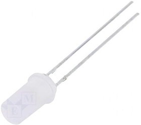 OSMMD25TK2A, LED; 5mm; white warm; 750?900mcd; 180°; Front: flat; 2.7?3.4V