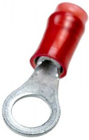 130008, Наконечник: кольцевой, M5, d: 5,2мм, 0,3-1,42мм2, обжим, на провод, луженые 130008, Наконечник: кольцевой, M5, d: 5,2мм, 0,3-1,42мм2, обжим, на провод, луженые