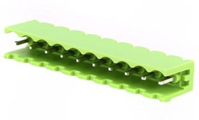 XY2500V-C-5.08-10PIN, Разъемный клеммник, Ш.контактов: 5,08мм, Кол-во полюс: 10, прямой