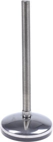 A105/025, M16 Stainless Steel Adjustable Foot, 1000kg Static Load Capacity 3.5° Tilt Angle