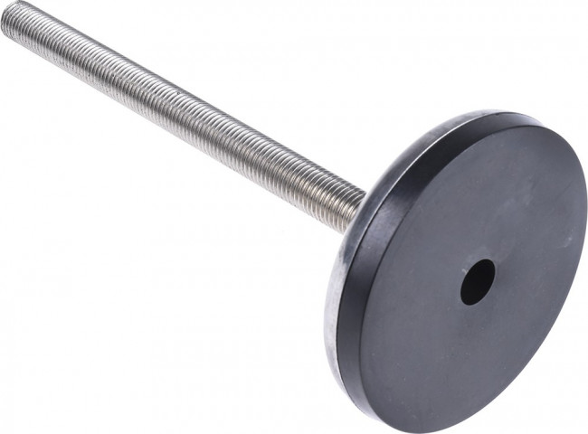 A105/025, M16 Stainless Steel Adjustable Foot, 1000kg Static Load Capacity 3.5° Tilt Angle