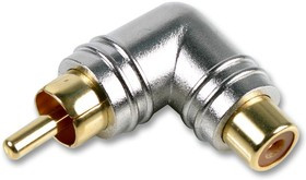 PS000102, Сквозной адаптер RCA, Штекер RCA / Phono, Гнездо RCA / Phono